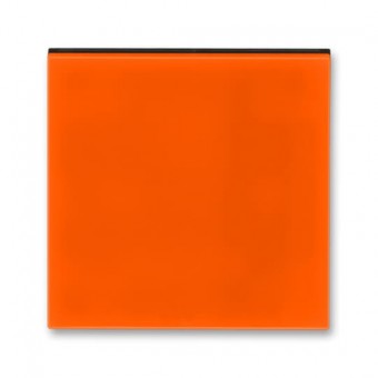 3559H-A00651 66  Kryt spínače kolébkového, oranžová / kouřová černá